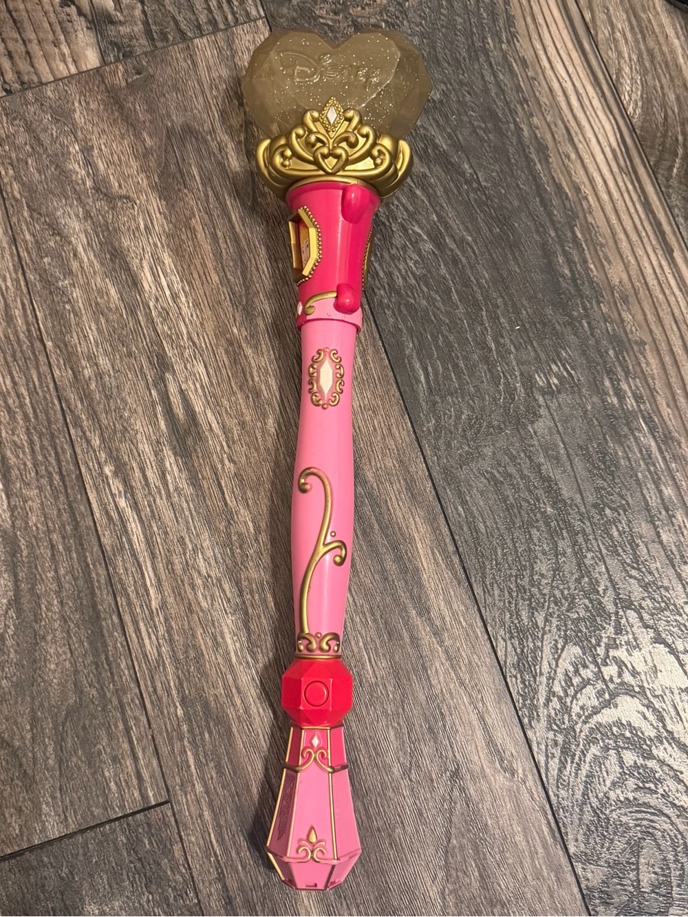 2007 Disney Princess 15”Magical Light Up Wand Spin Master Aurora Ariel Belle